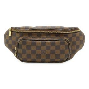 LOUIS VUITTON Damier Mervyle Bum Bag, Waist Body Pouch, Hip Bag N51172